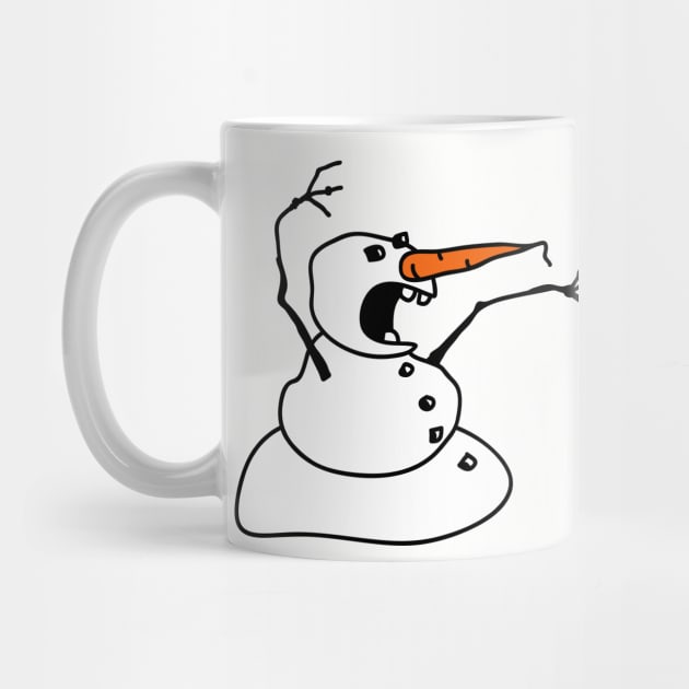 Angry-Snowman by schlag.art